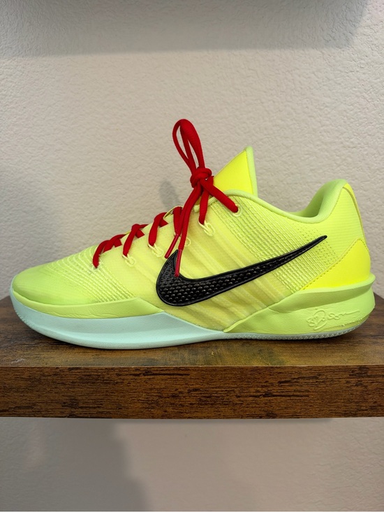 Nike Other - Nike Yellow Kids' Basketball Sneakers with Red Laces